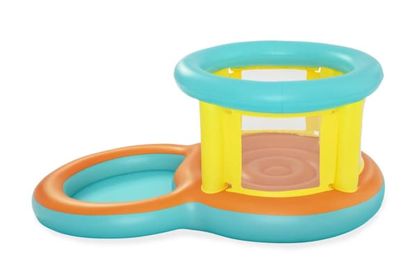 Oppustelig trampolin til børn 239 x 149 x 102 cm Bestway 52385