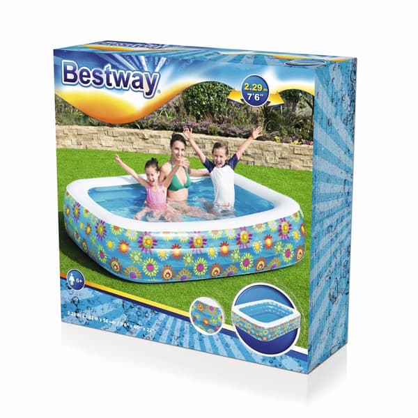 Oppustelige poolblomster 229 x 152 x 56 cm Bestway 54120