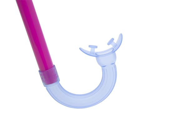 Dykkersæt maske, snorkel, finner Pink Bestway 25019