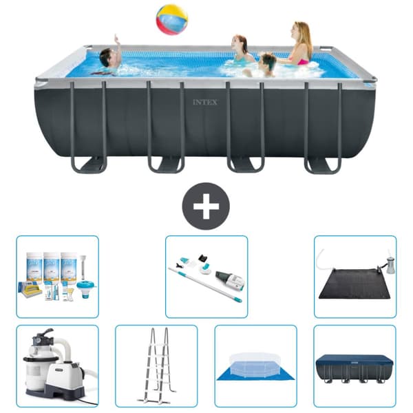 Intex Rectangular Ultra XTR Frame swimmingpool - 549 x 274 x132 cm - Inklusive Tilbehør A3079