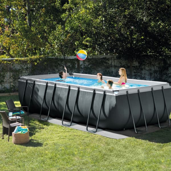 Intex suorakulmainen Ultra XTR Frame -uima-allas - 549 x 274 x 132 cm - Tarvikkeet Mukaan Lukien CB47