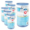 Pikkukuva 7 / 8: Intex Pyöreä puhallettava Easy Set uima-allas - 366 x 76 cm - Sininen -  Tarvikkeet Mukaan Lukien CB16