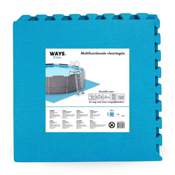 Intex Pyöreä puhallettava Easy Set uima-allas - 366 x 76 cm - Sininen -  Tarvikkeet Mukaan Lukien CB16