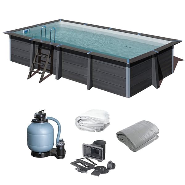 Composite Pool Rectangular 606 x 326 x 124 cm