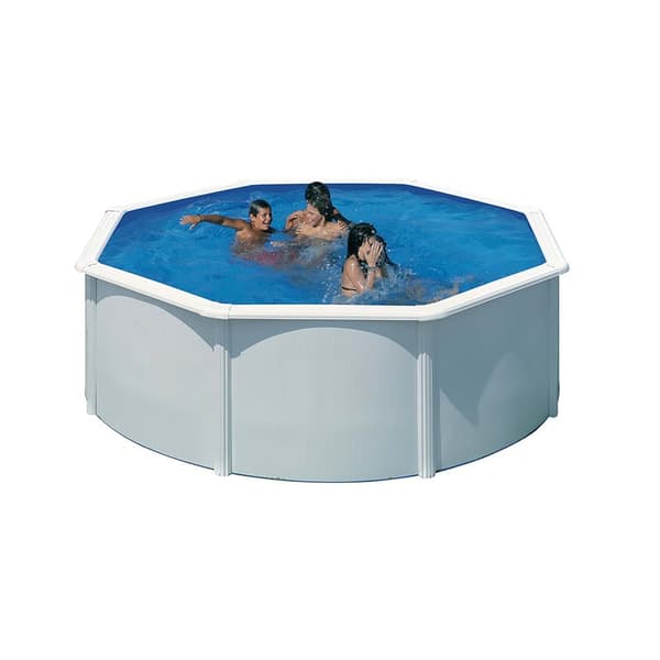 Basic Pool Round Ø350 x 120 cm, White