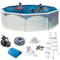 Miniatyrbild 2 av 2: Basic Pool Round Ø460 x 120 cm, White