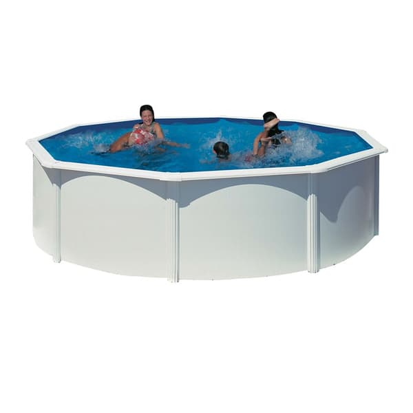 Basic Pool Round Ø460 x 120 cm, White