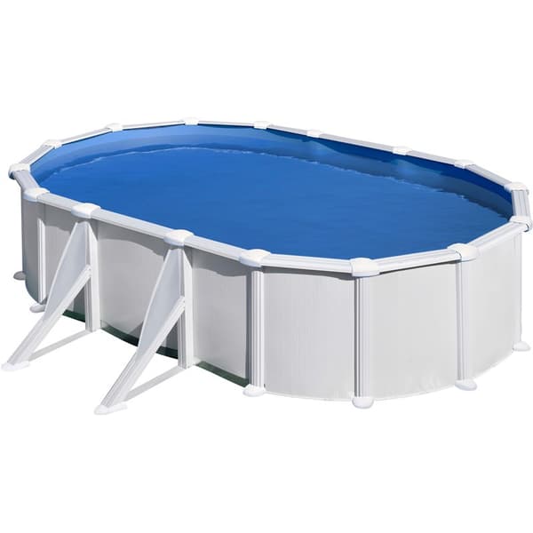 Basic Pool Oval 500 x 300 x 132 cm, White