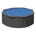 Miniatyrbild 1 av 3: Basic Pool Round Ø360 x 120 cm, Anthracite Grey