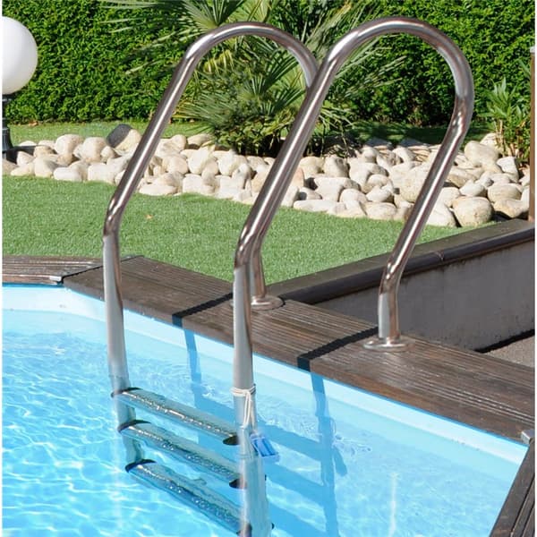 Square Wood Pool 305 x 305 x 119 cm