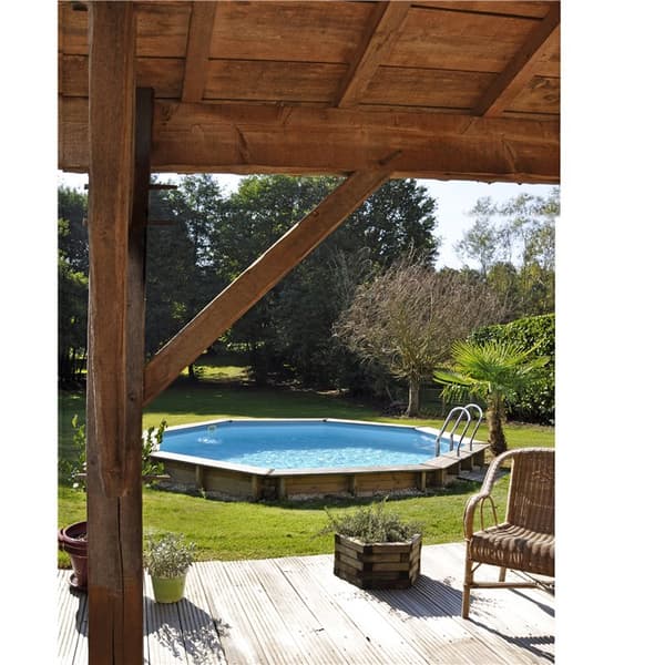 Round Wood Pool Ø500 x 127 cm