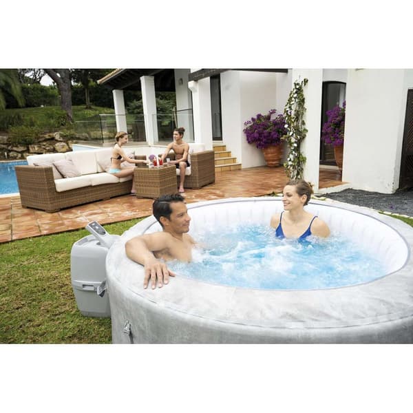 Lay-z Spa Uppblåsbar Jacuzzi Zurich Airjet 180x66 Cm  669 Liters