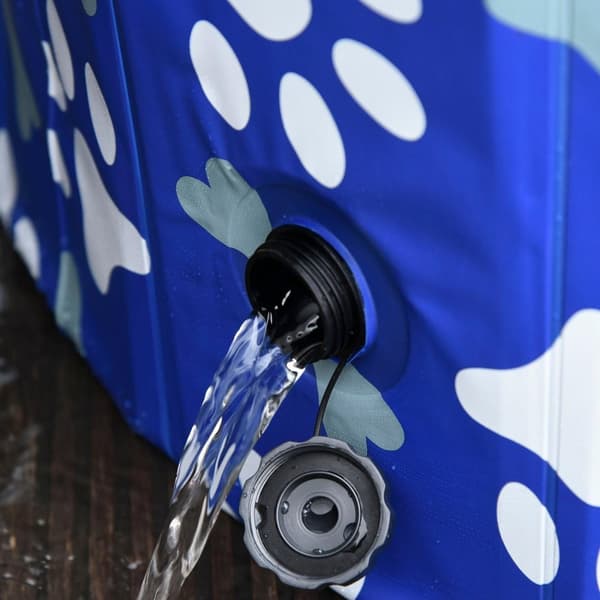 Nancy's Alberton Hondenbad - Blauw - Pvc, kompositpanel - 14,17 cm x 13,39 cm x 3,54 cm