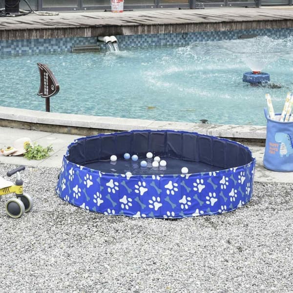 Nancy's Alberton Hondenbad - Blauw - Pvc, kompositpanel - 14,17 cm x 13,39 cm x 3,54 cm