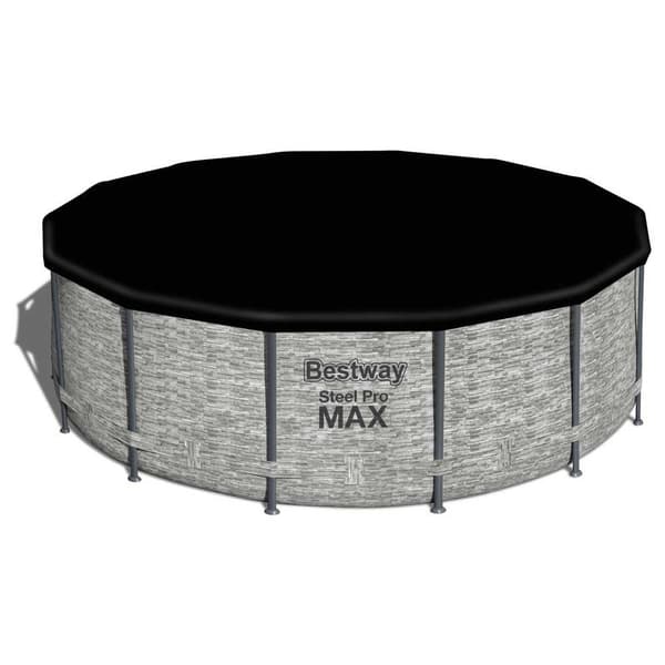 Bestway Rund Rörformad Pool 5619d Steel Pro Max Ø427x122cm 15232 Liters