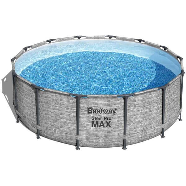 Bestway Rund Rörformad Pool 5619d Steel Pro Max Ø427x122cm 15232 Liters