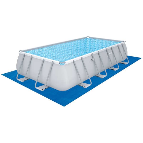 Bestway Rektangulær Rørformet Pool 56466 Power Steel 549x274x122cm  14812 liters