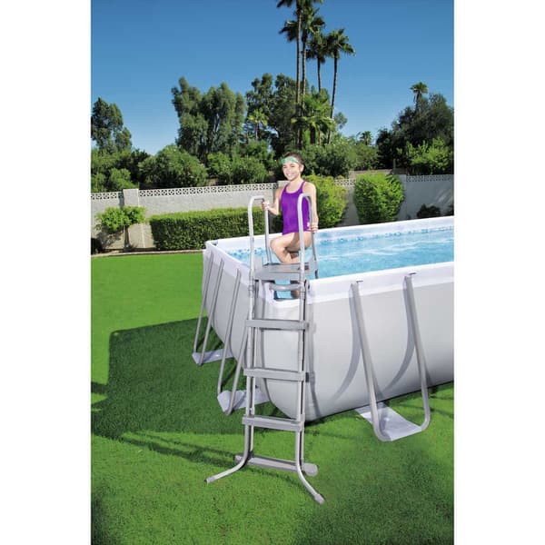 Bestway Rektangulær Rørformet Pool 56466 Power Steel 549x274x122cm  14812 liters