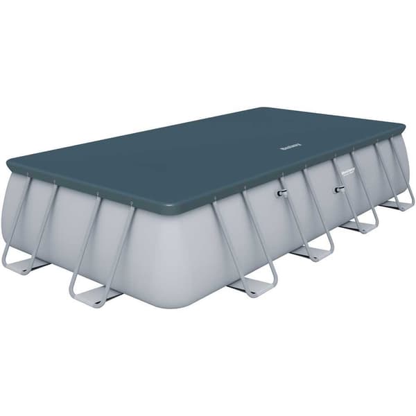 Bestway Rektangulær Rørformet Pool 56466 Power Steel 549x274x122cm 14812 liters