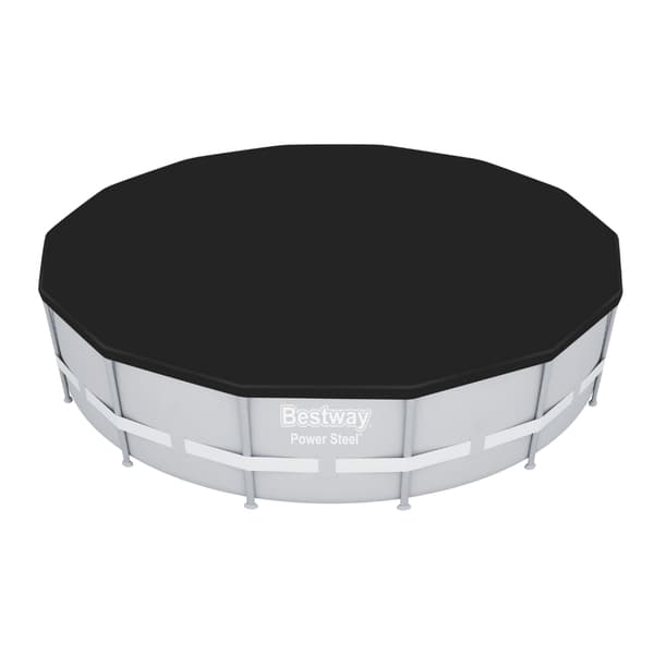 Bestway Round Steel Pro -uima-allas - 396 x 84 cm - Sininen -  Tarvikkeet Mukaan Lukien CB15