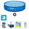 Pikkukuva 1 / 3: Bestway Round Steel Pro -uima-allas - 366 x 76 cm - Sininen -  Tarvikkeet Mukaan Lukien CB17