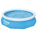 Miniatyrbillede 3 af 4: Bestway Round Oppustelig Fast Set Swimming Pool - 305 x 76 cm - Blå - Inkluderet tilbehør CB5