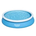 Miniatyrbild 2 av 3: Bestway Round Uppblåsbar Fast Set Pool - 366 x 76 cm - Blå -  Inklusive Tillbehör - CB60