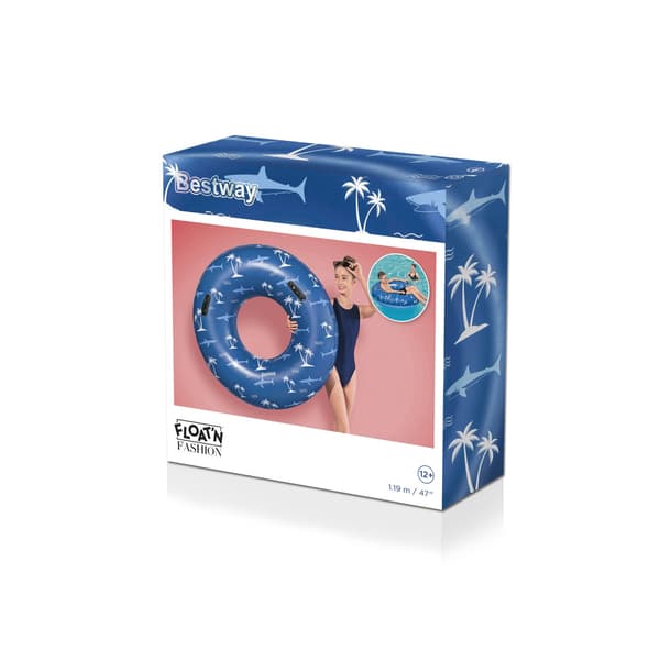 Inflatable Swimming Ring 119 cm Blue Bestway 36353