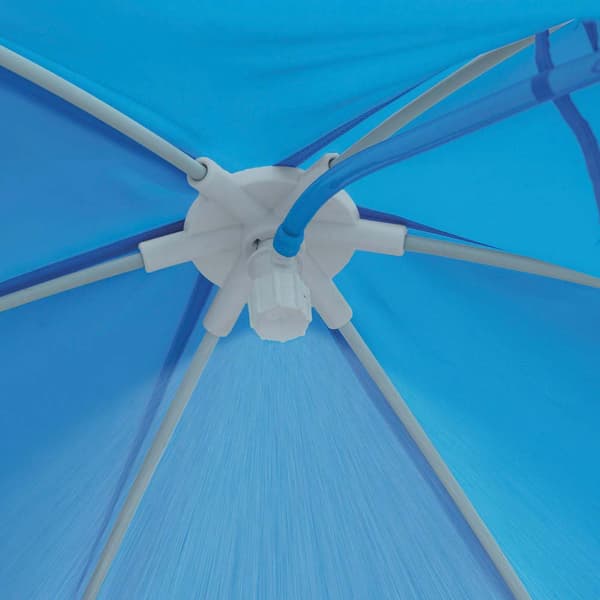 Intex Rund Stålramme Over Jorden Pool Med Baldakin Ø183cm  700 Liters