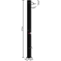 Miniatyrbild 2 av 4: Solardusch - YUENFONG - 35L - Maximal temperatur 60°C - Rotationshandtag 180° - Svart