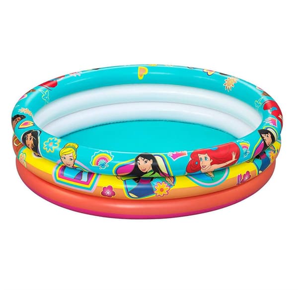 Bestway Uppblåsbar Pool Disney Prinsessor 122x30 cm +2 År Trädgård 91099