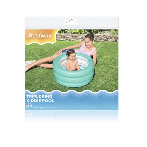 Uppblåsbar plaskpool för barn Bestway 70 x 30 cm