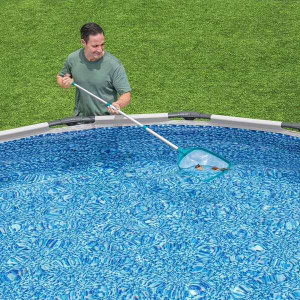Bladsamlare för pooler Bestway 163 cm