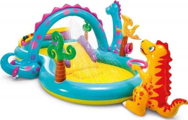 Intex 57135NP, Oppblåsbart basseng, 290 l, Figur 8, 2 år, Vinyl, Flerfarget