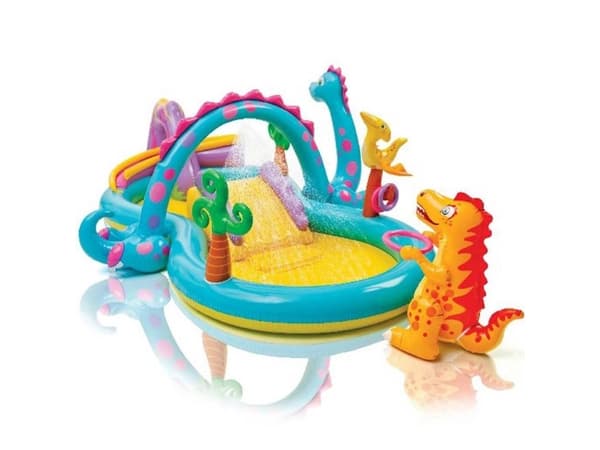 Intex 57135NP, Oppblåsbart basseng, 290 l, Figur 8, 2 år, Vinyl, Flerfarget