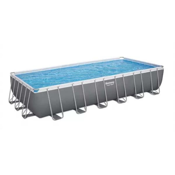 Bestway 56475 Power Steel 732x366x132cm Rektangulär Rörpool  30045 Liters