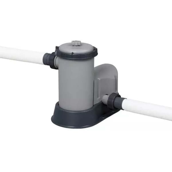 Bestway Rektangulær Stålramme Over Jorden Pool Power Steel 640x274x132 Cm 19281 Liters