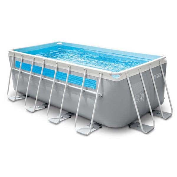 Intex 56029 Clearview Prism Frame Suorakulmainen Teräsrunkoinen Uima-allas Maan Päällä  8418 liters