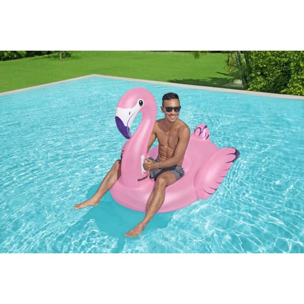 Bestway Luxury Flamingo -badleksak, 153 x 143 cm