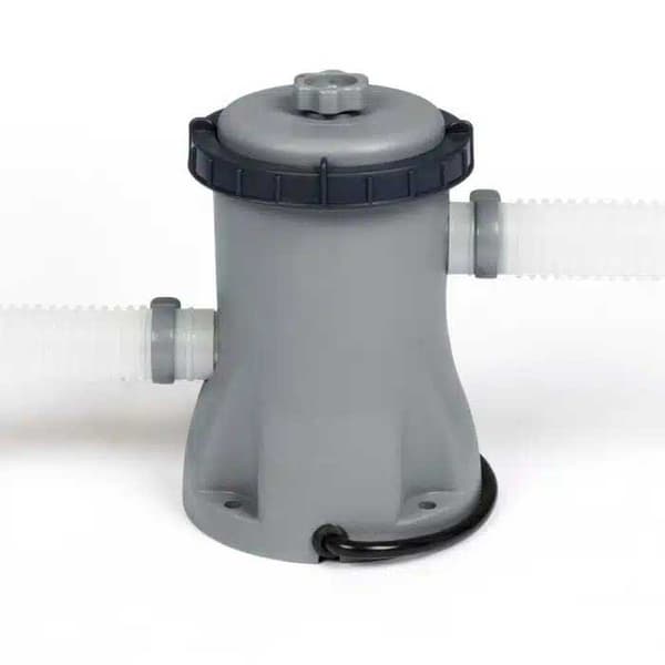 Bestway Rektangulær Stålramme Over Jorden Pool Power Steel 282x196x84 Cm  3662 Liters