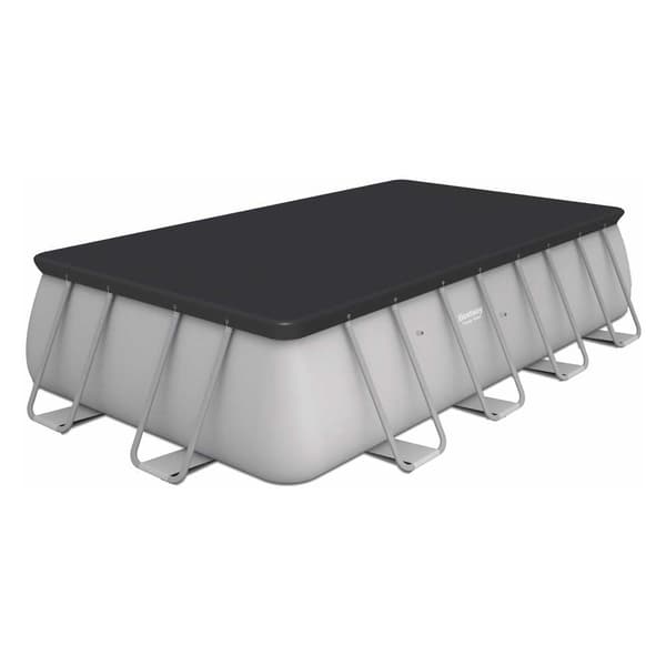 Bestway 56670 Power Steel 488x244x122cm Rektangulær Rørpool 11532 Liters