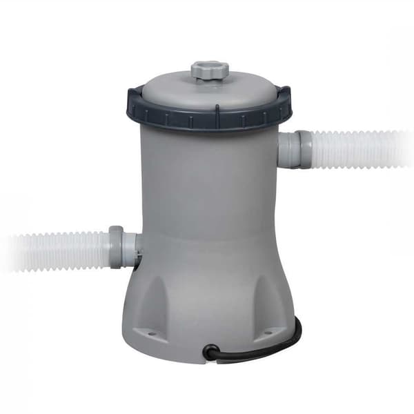 Bestway Rund Stålram Ovan Markpool Steel Pro Max Rattan Ø 366x100 Cm 9150 Liters