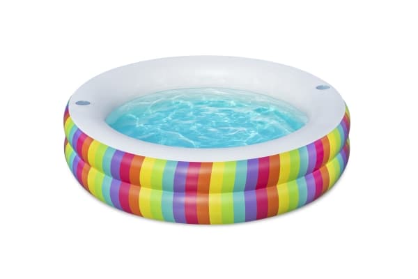 Oppblåsbart basseng Rainbow Dreams™ 206 cm BESTWAY