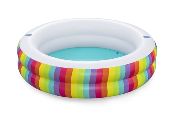 Oppblåsbart basseng Rainbow Dreams™ 206 cm BESTWAY