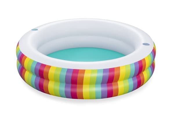 Oppblåsbart basseng Rainbow Dreams™ 206 cm BESTWAY