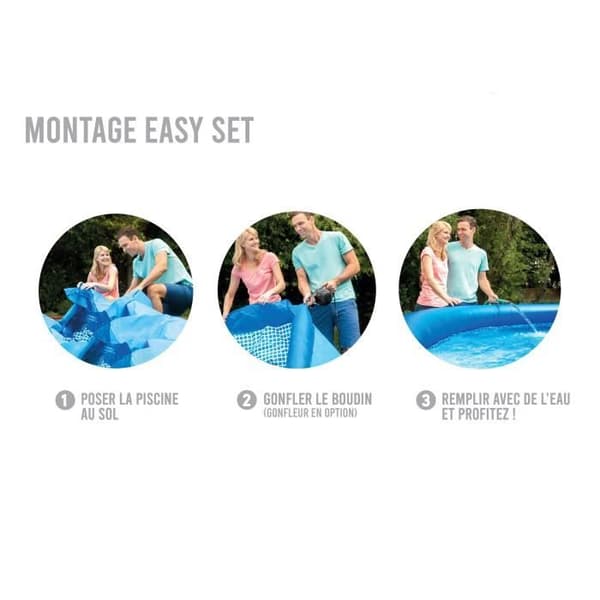 Easy Set Swimming Pool Kit 2,44 x 0,61 m - Intex
