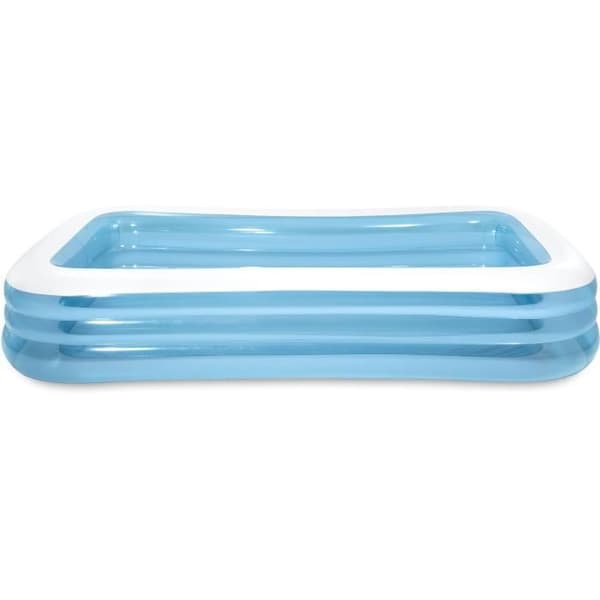 Rektangulär frostad pool - INTEX - 1020 liter - 6 år och äldre - 305 x 183 x 56 cm
