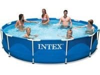 Intex 28202NP, 4485 l, Pool med ram, Barn och vuxen, Blå, 19,7 kg