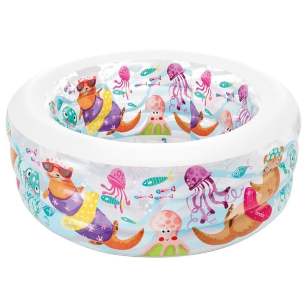 Oppustelig Pool til Børn Intex Vandmand 360 L 152 x 56 x 152 cm (3 enheder)