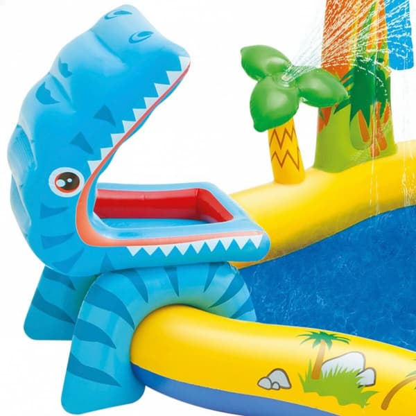 Oppustelig Pool til Børn Intex Legeplads Dinosaurer 272 L 249 x 109 x 191 cm (2 enheder)